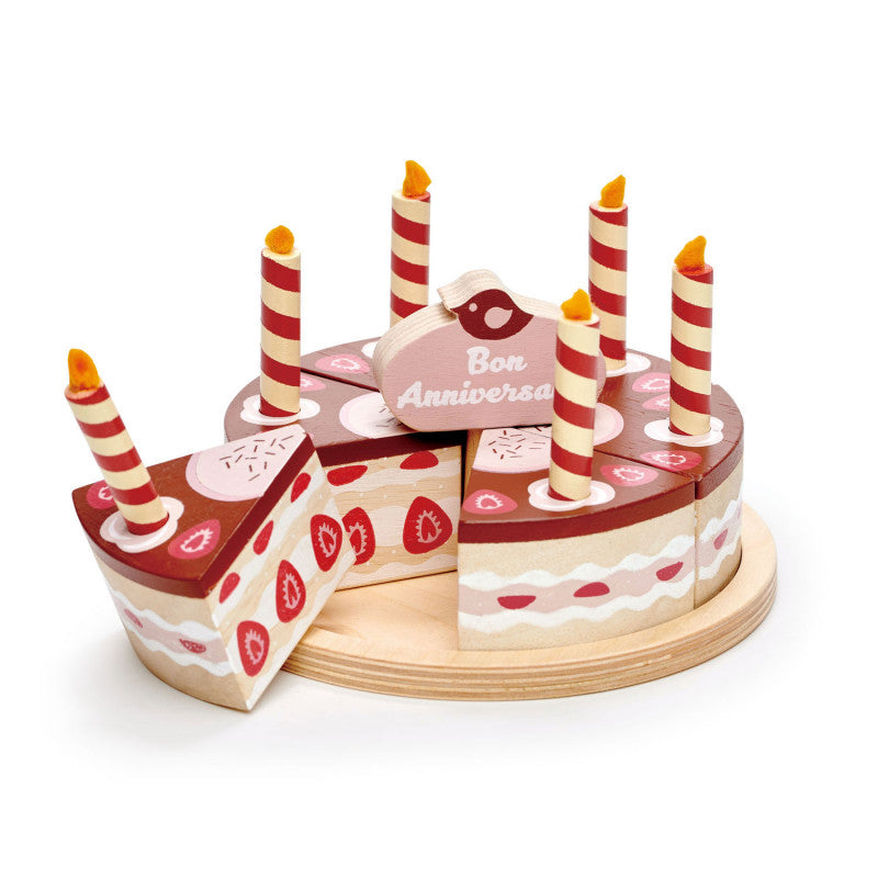 Tarta de cumpleaños de chocolate