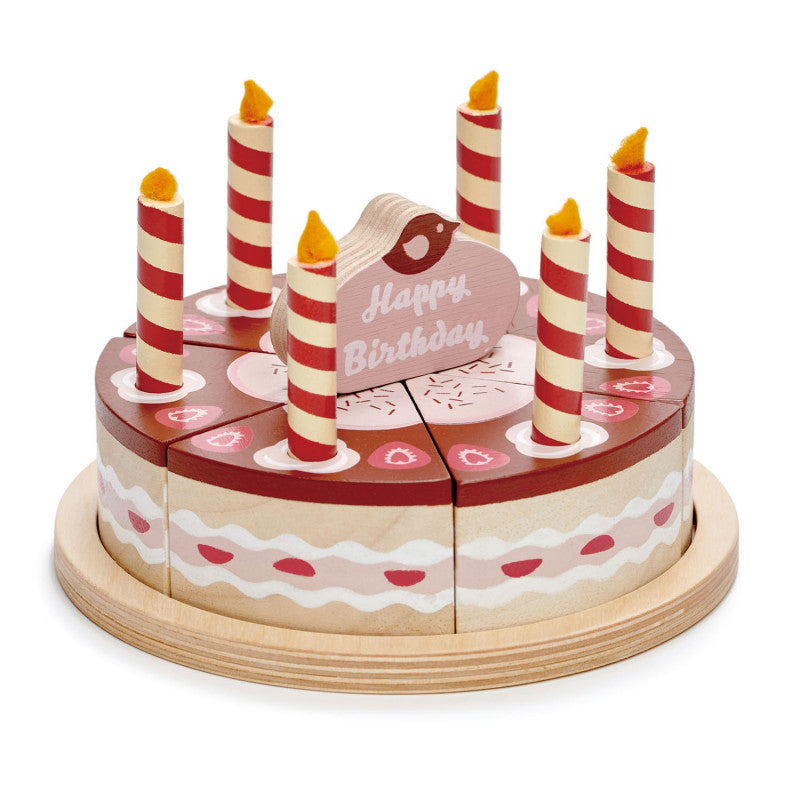 Tarta de cumpleaños de chocolate