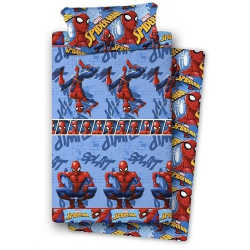 Spiderman Flannel Bedding Set