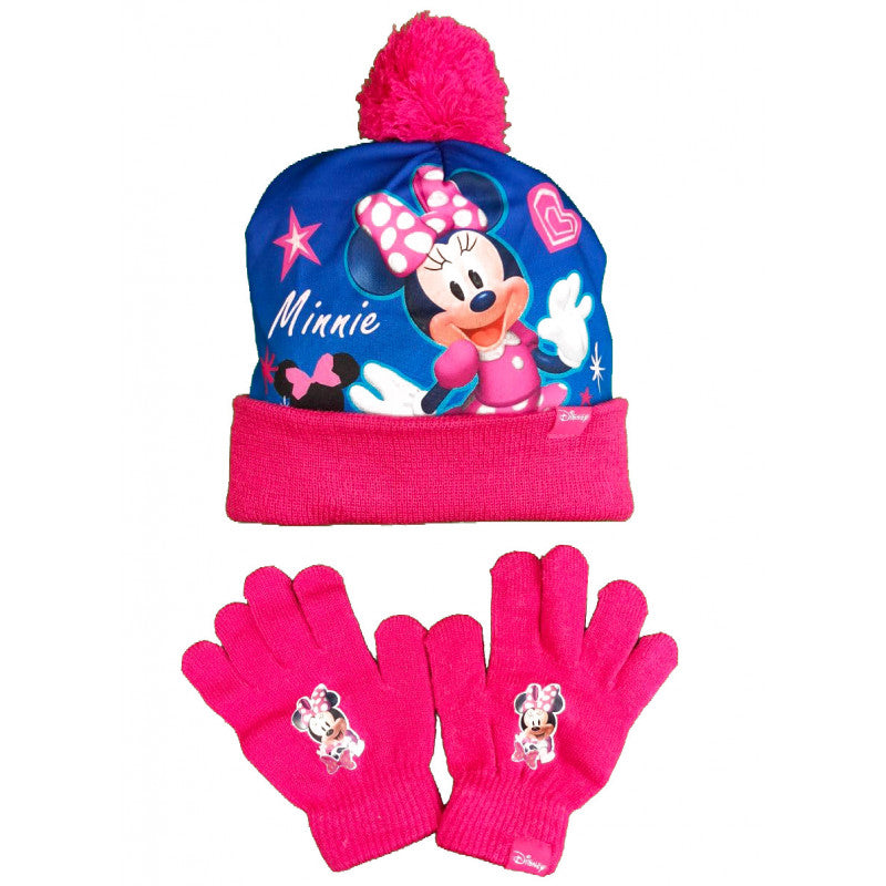 Conjunto Gorro y Guantes de Minnie