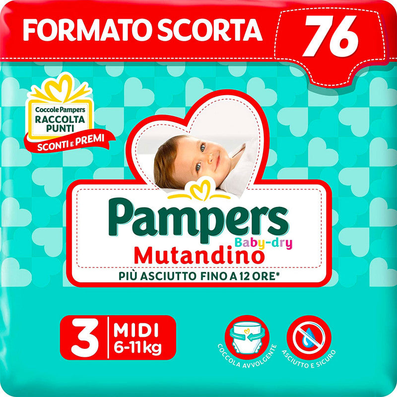 Pampers Baby Dry Pants Diapers - Economy Pack