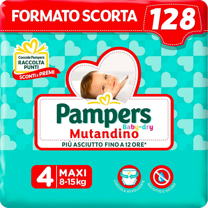 Pampers Baby Dry Pants - Talla 4