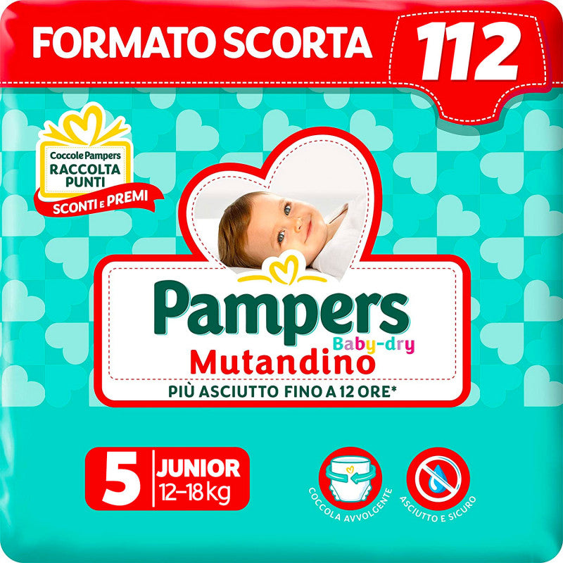 Pampers Baby Dry Pants - Talla 5