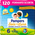 Pannolini Pampers Sole e Luna Misura 6 - Pacco Scorta
