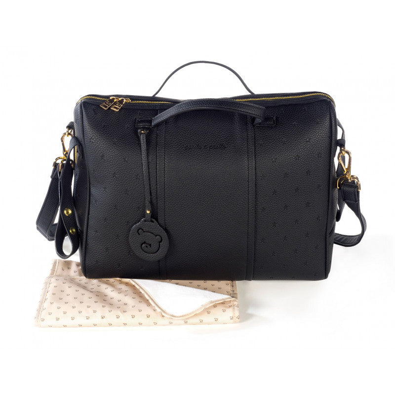 London Maternity Bag Pasito a Pasito - Black