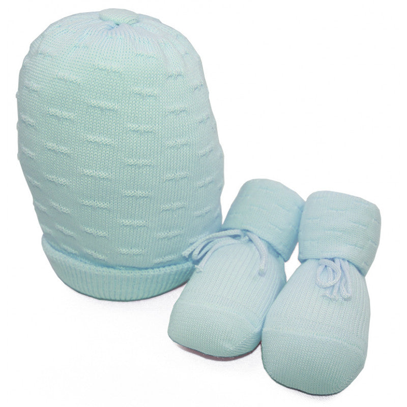 Blue Baby Hat and Socks