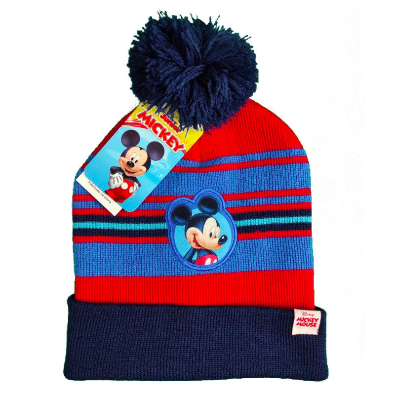 Gorro de Mickey Mouse - Azul/Rojo