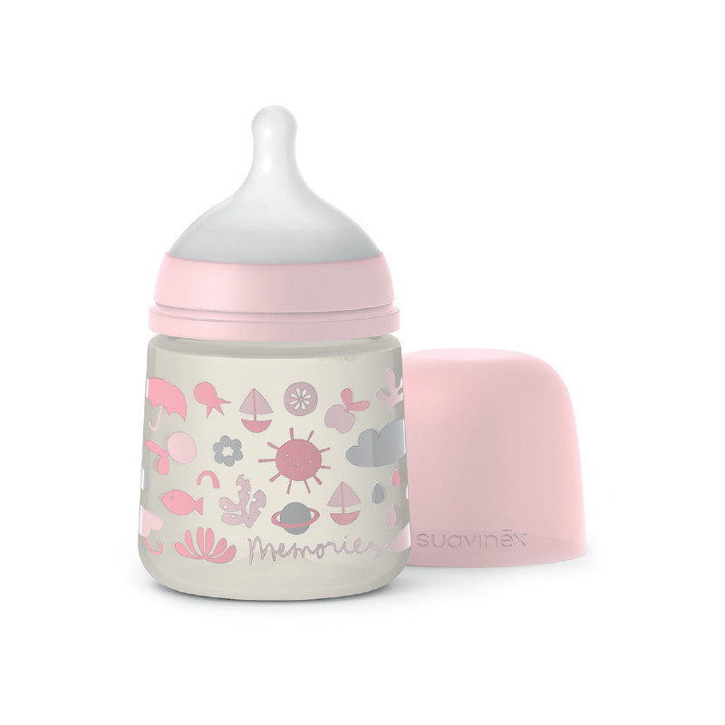 Biberón Suavinex Memories Rosa - 150 ml
