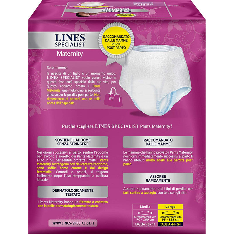 Ropa Interior Absorbente Postparto - Talla L
