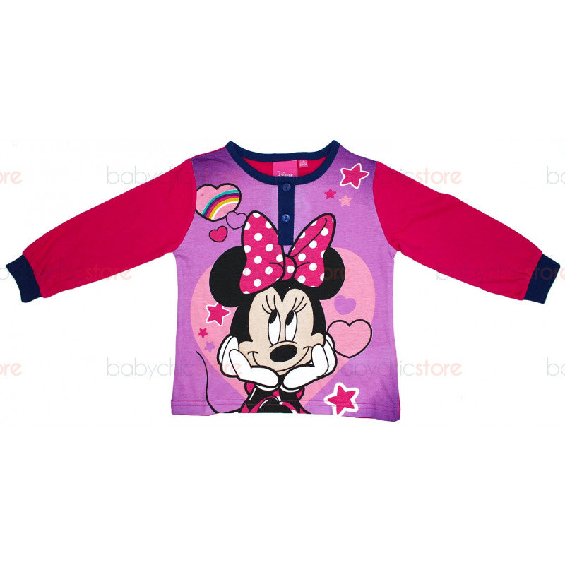 Pijama Primavera/Verano Minnie Morado - 6 Años