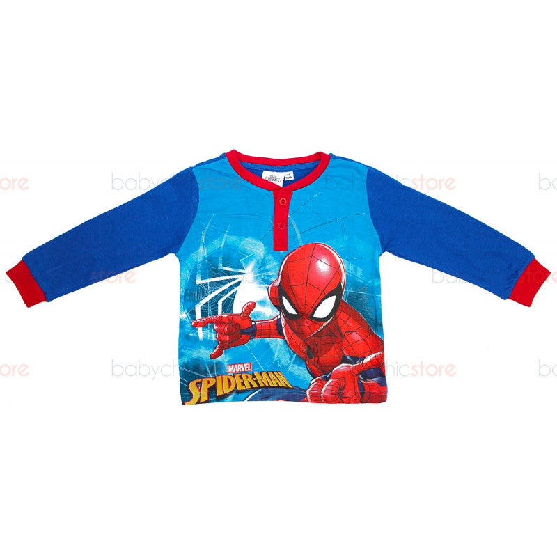 Pijama Primavera/Verano Spiderman Azul - 8 Años