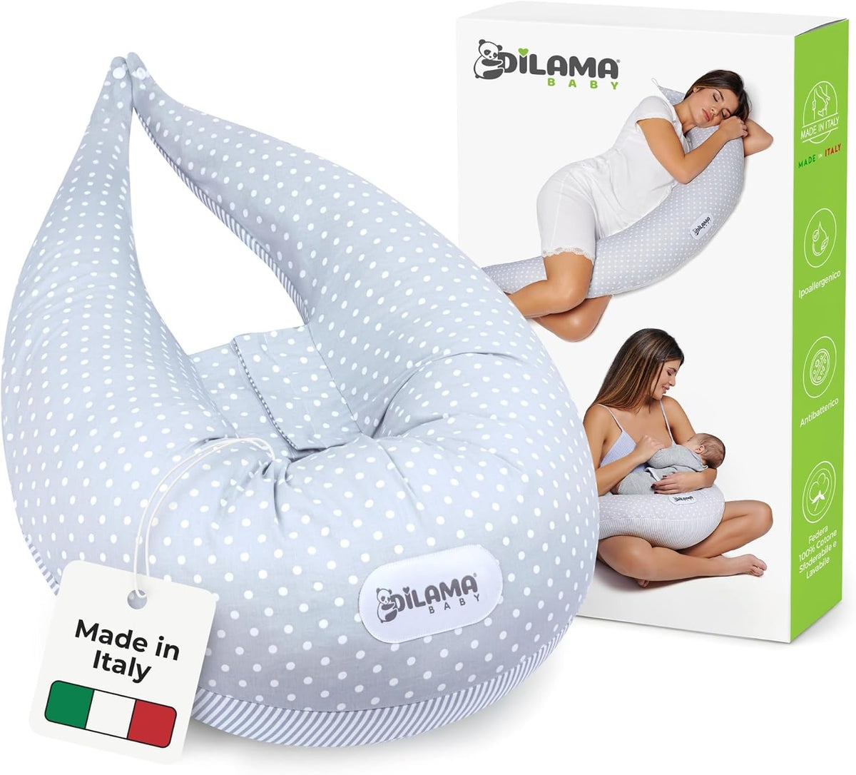 Pregnancy and Breastfeeding Pillow Memo 9-in-1