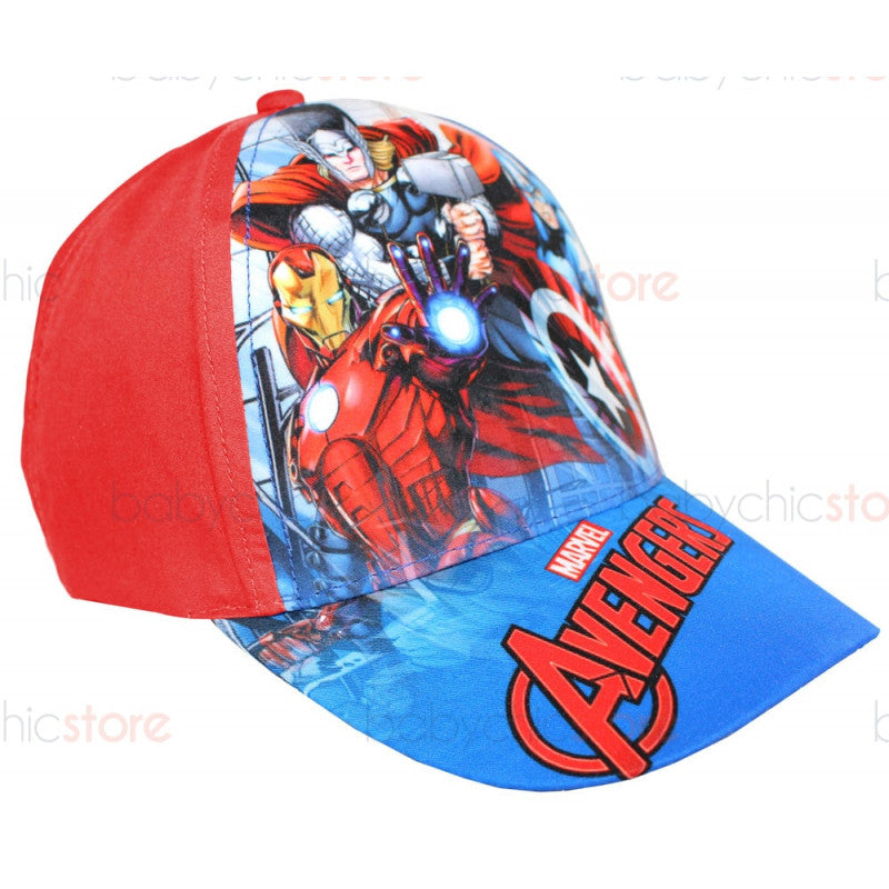 Gorra con visera Avengers - Roja