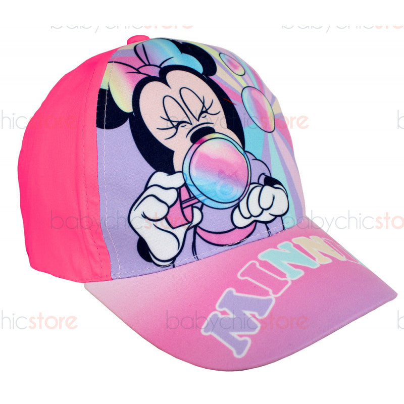 Gorra con Visera de Minnie - Burbujas de Jabón Magenta