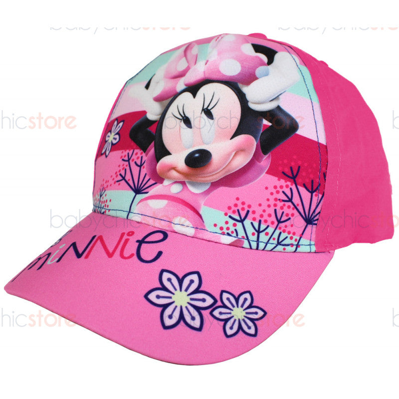 Gorra con Visera de Minnie - Flowers Magenta