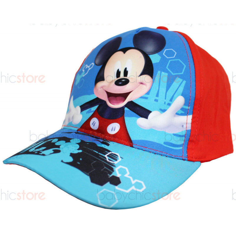 Gorra con Visera Mickey Mouse - Roja