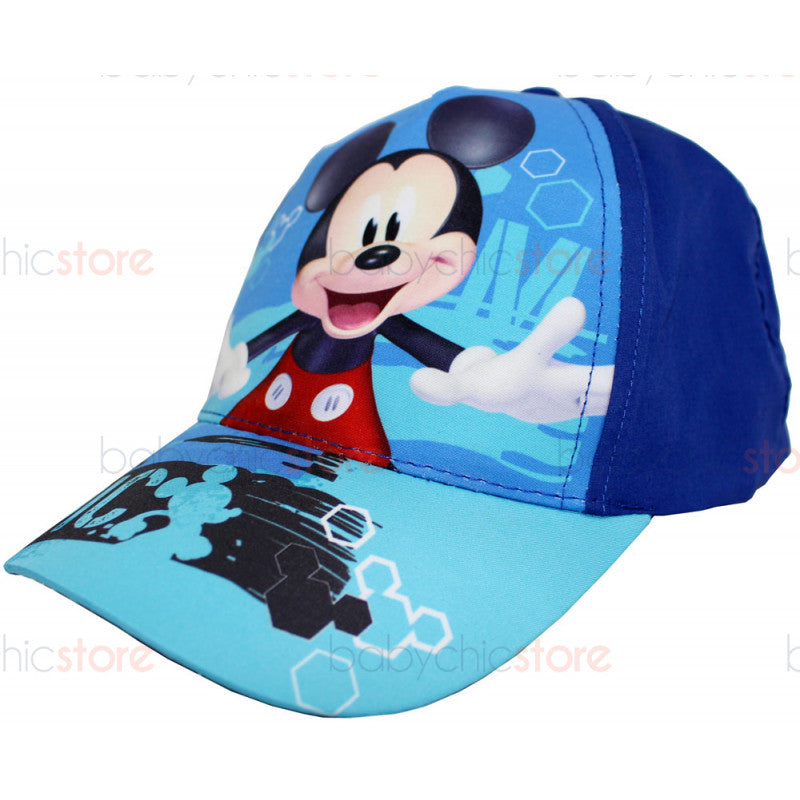 Gorra con visera Mickey Mouse - Azul