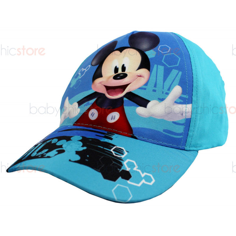 Gorra con Visera Mickey Mouse - Azul