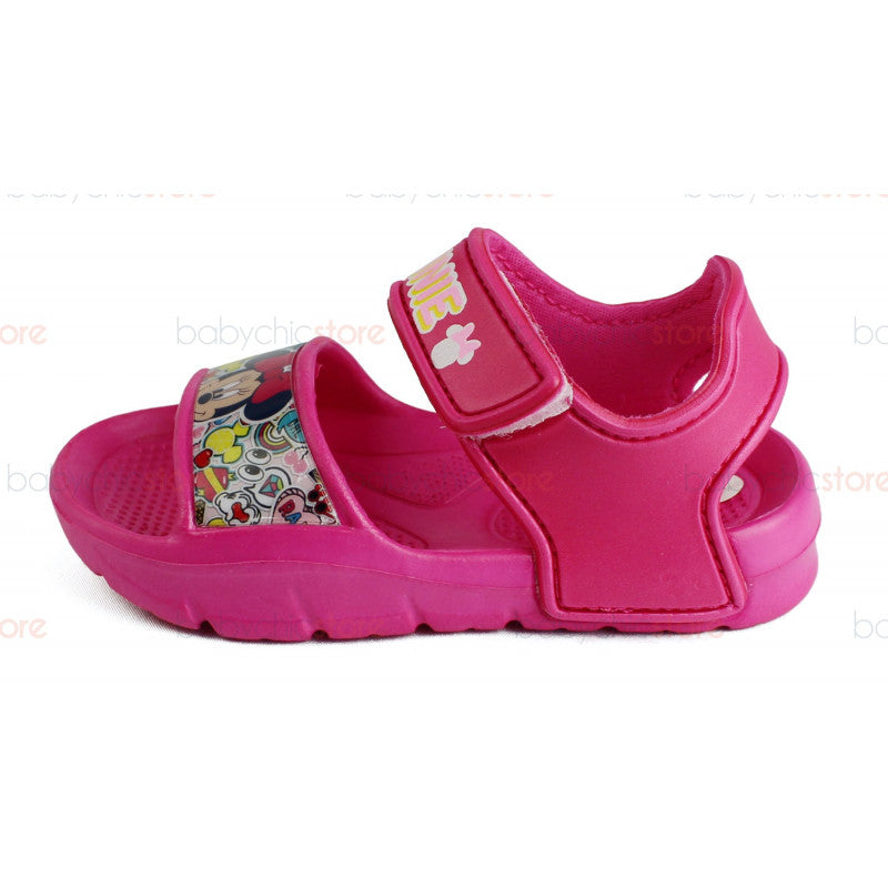 Sandalia Playa Minnie Fucsia - 28/29