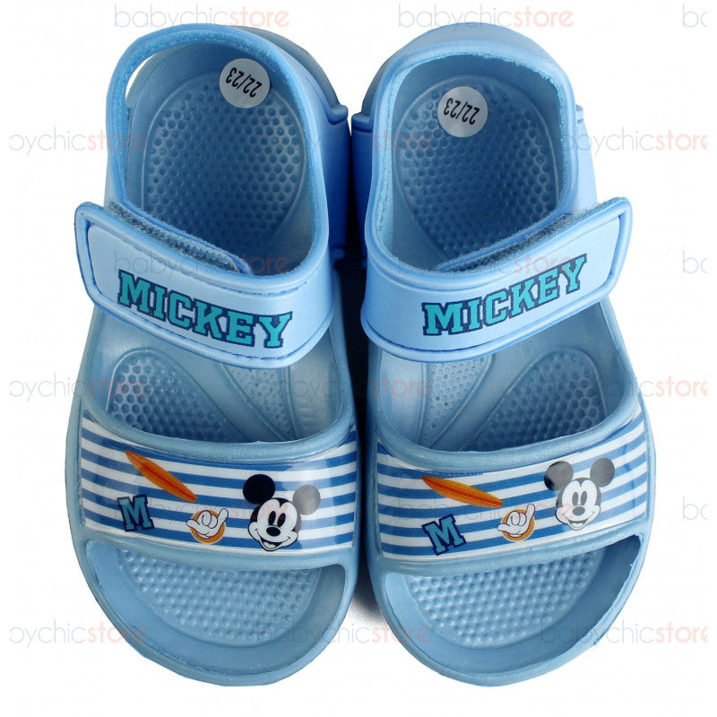 Sandalias de playa Mickey Mouse azul claro - 28/29