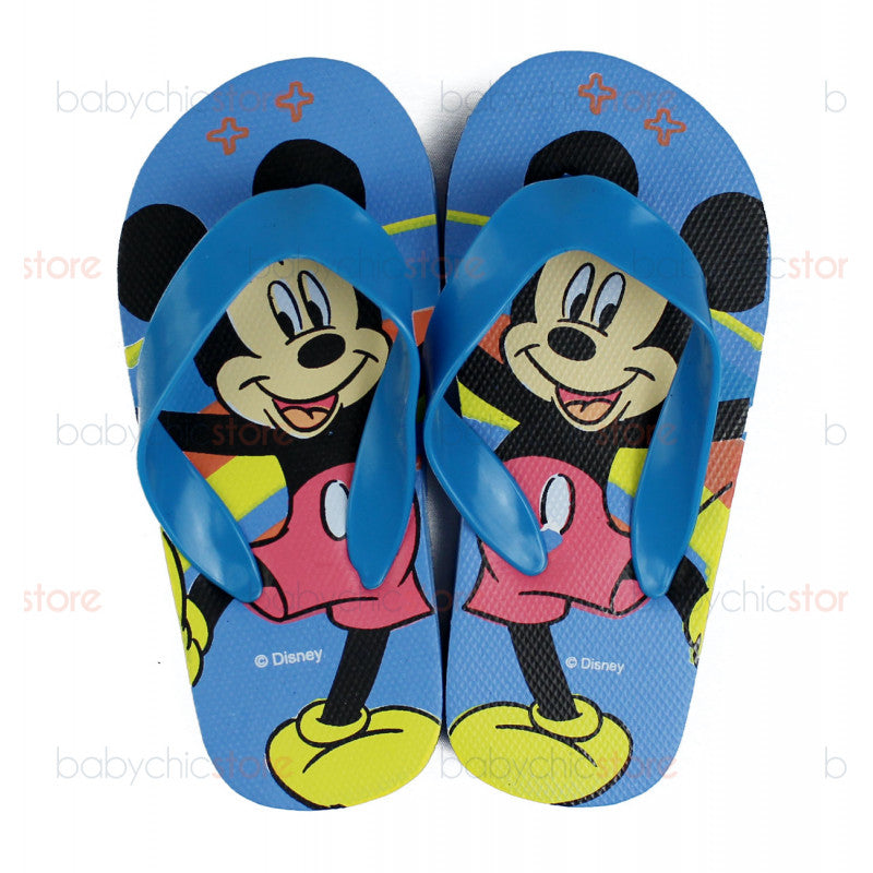 Mickey Mouse Blue Flip-Flops - 28/30