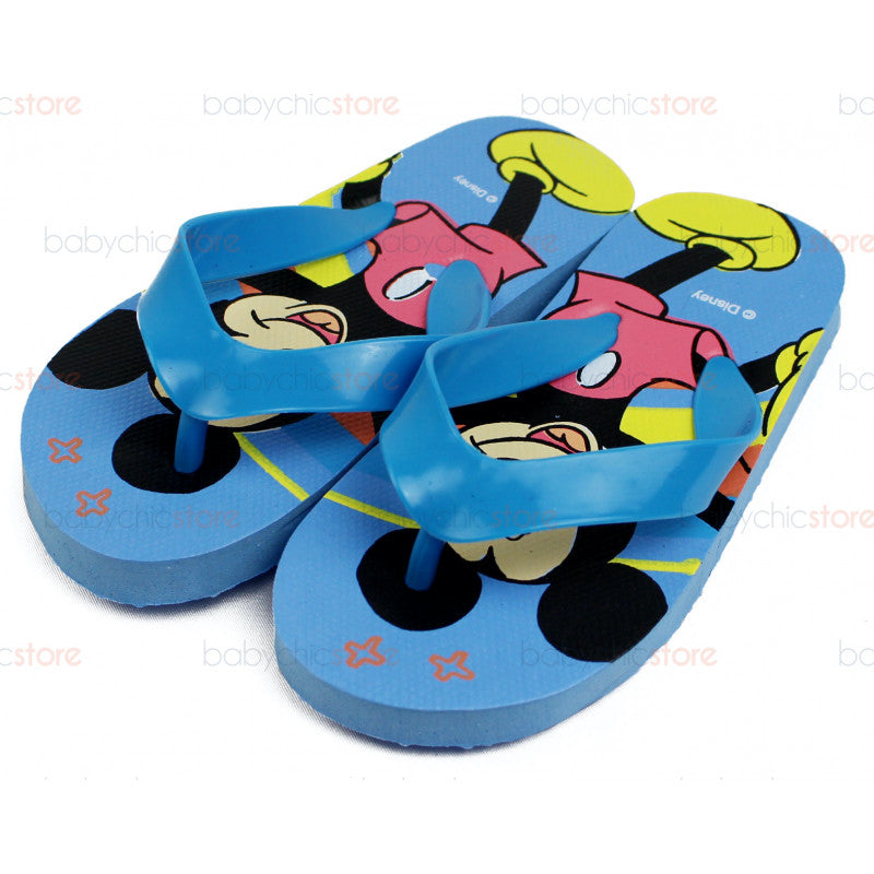 Mickey Mouse Blue Flip-Flops - 28/30