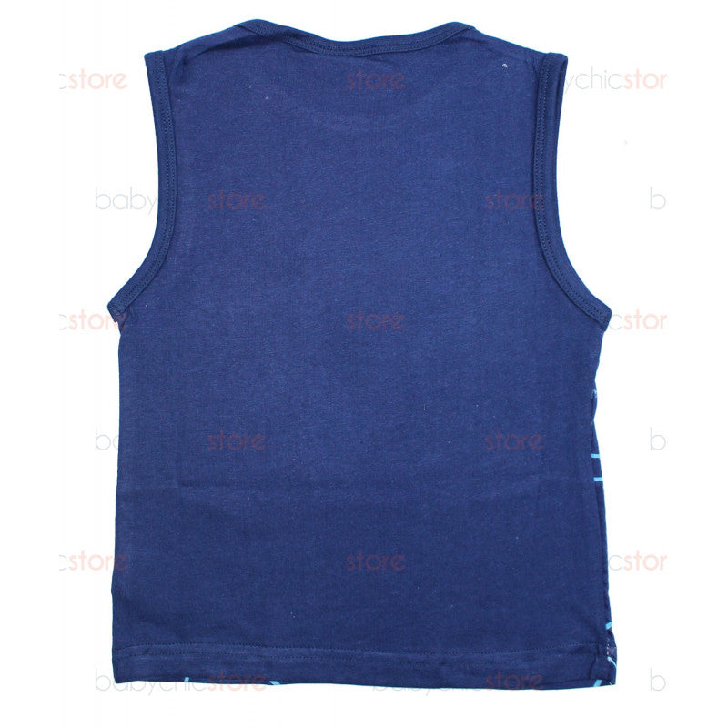 Spiderman Blue Tank Top - Age 8