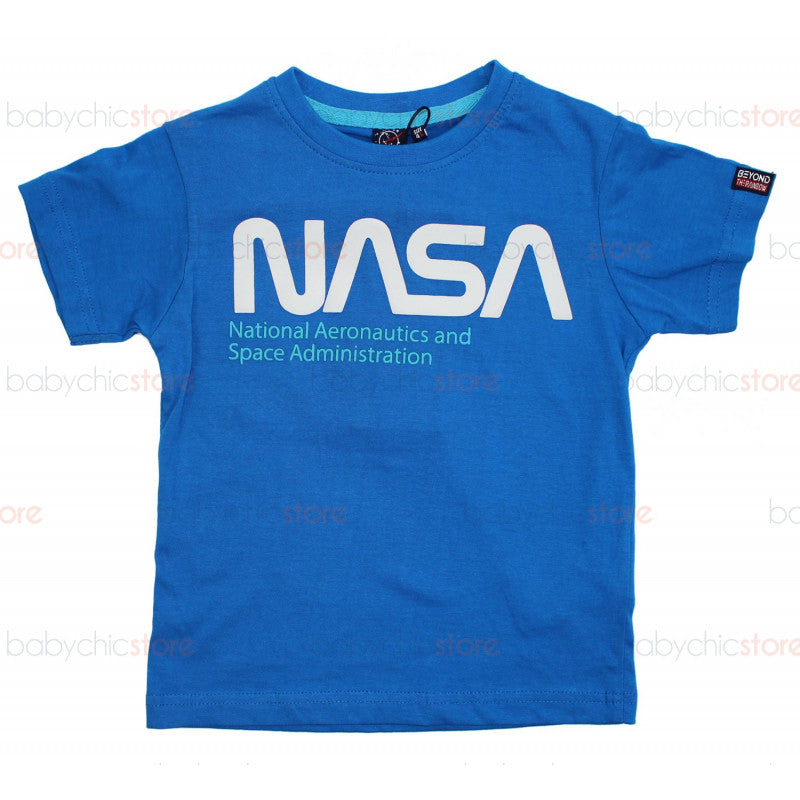 Camiseta azul NASA - 10 años