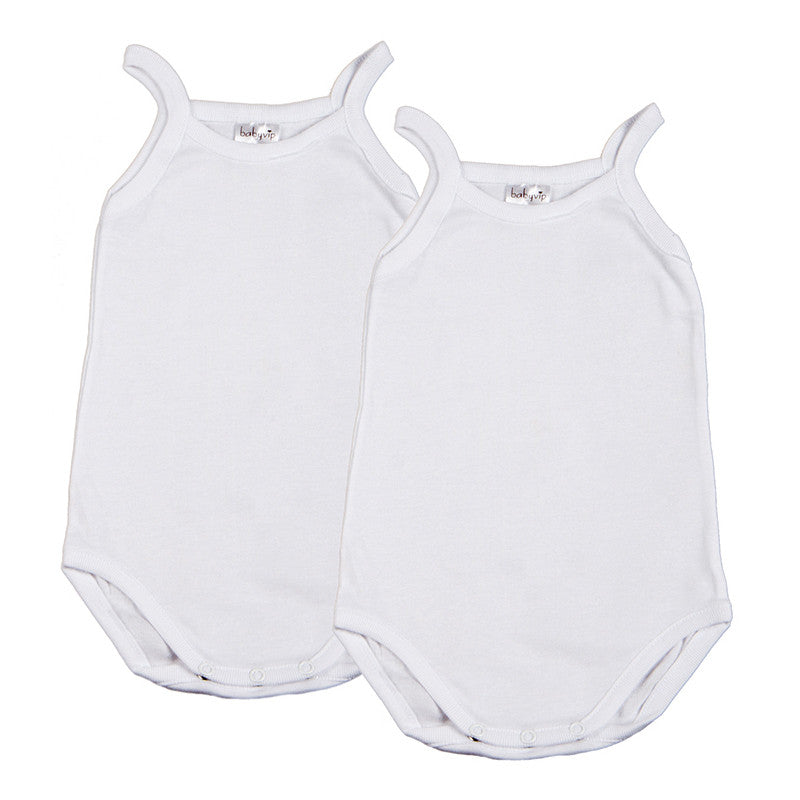 2-Pack Newborn Bodysuits with Narrow Shoulders - 0 Months