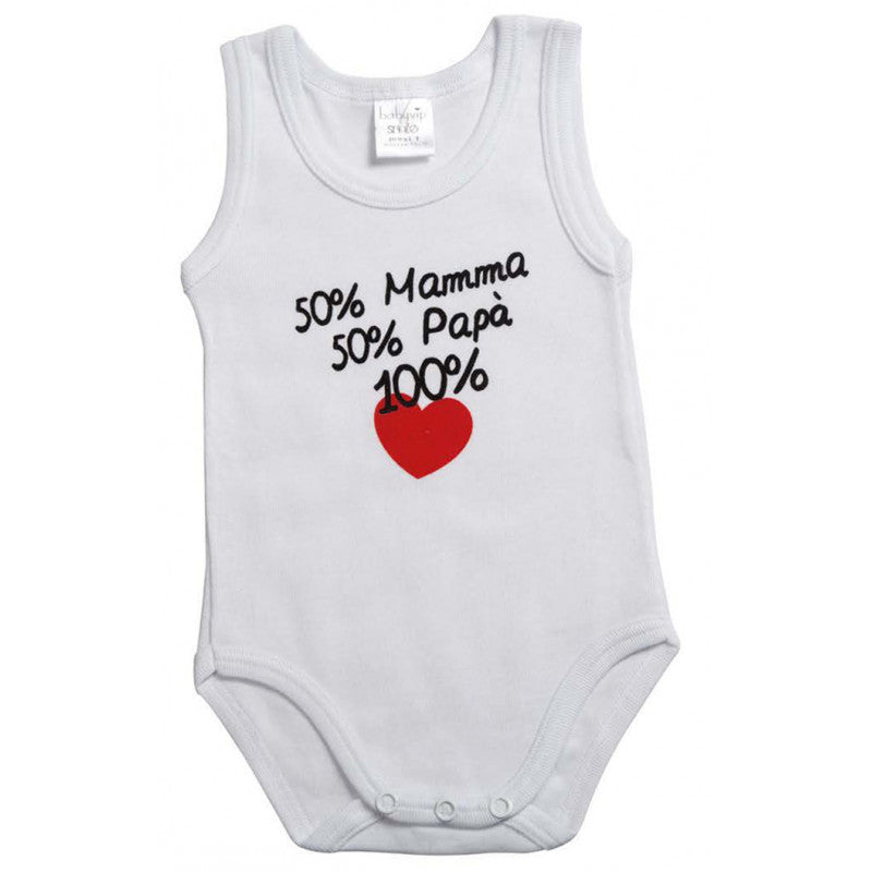 Baby Bodysuit - 50% Mommy and 50% Daddy