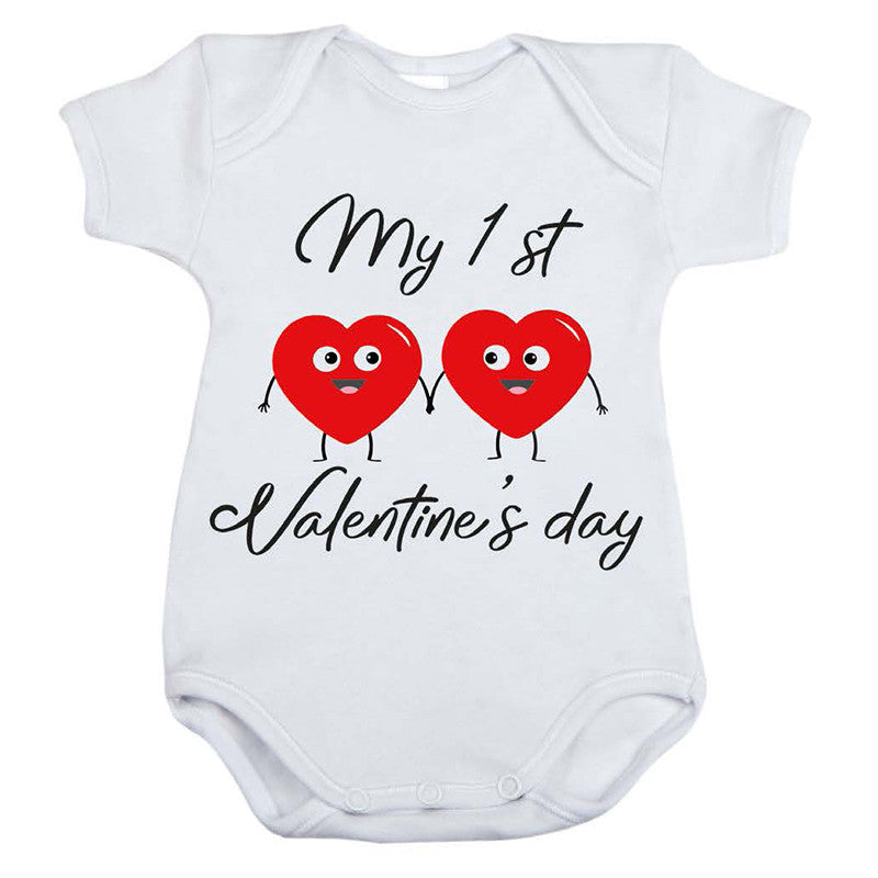 Baby Bodysuit - My 1st Valentine's Day