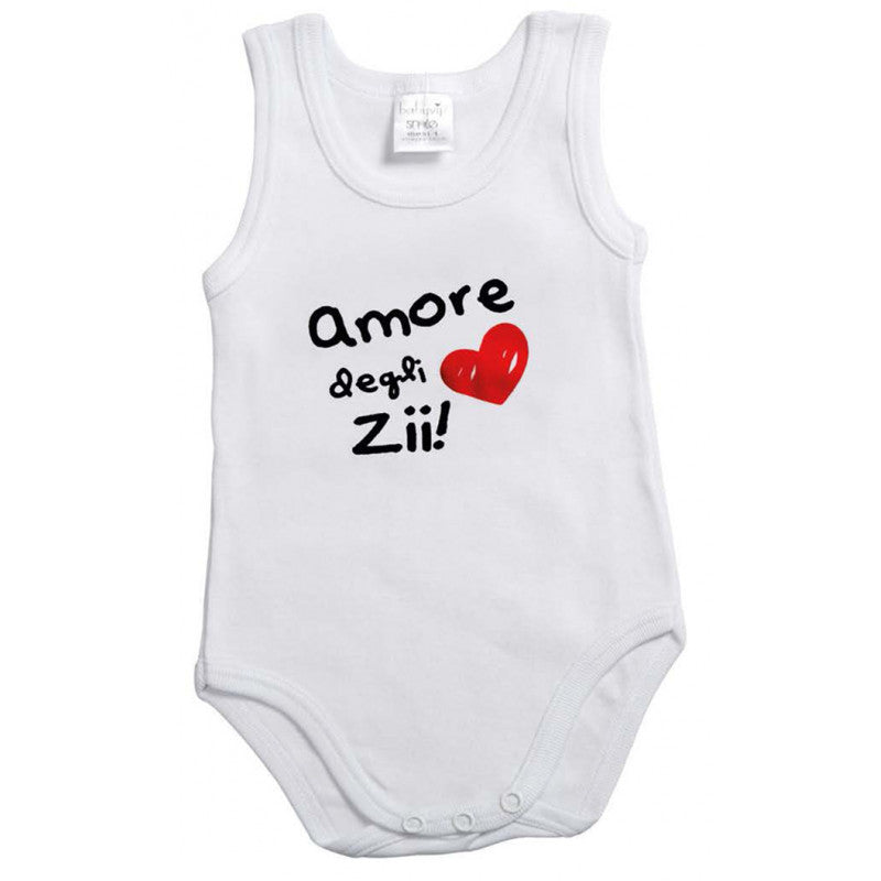 Body Hombro Ancho Amor de los Tíos - 3 Meses