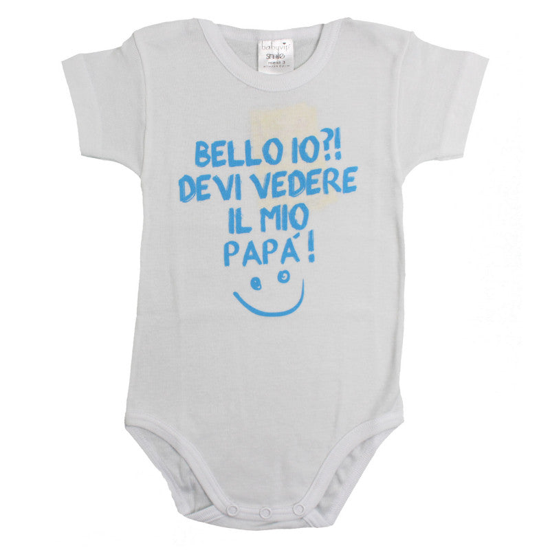 Baby Grow Am I handsome? You should see my Dad - 3 Months