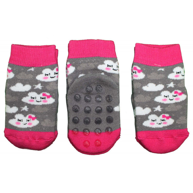 3 Pairs Cloud Non-Slip Socks - 28|30