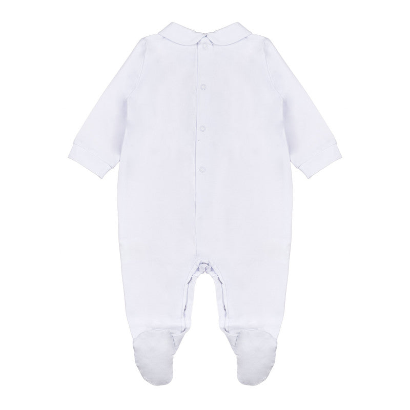 White Onesie with Bear and Balloons Nanan - 6 Months