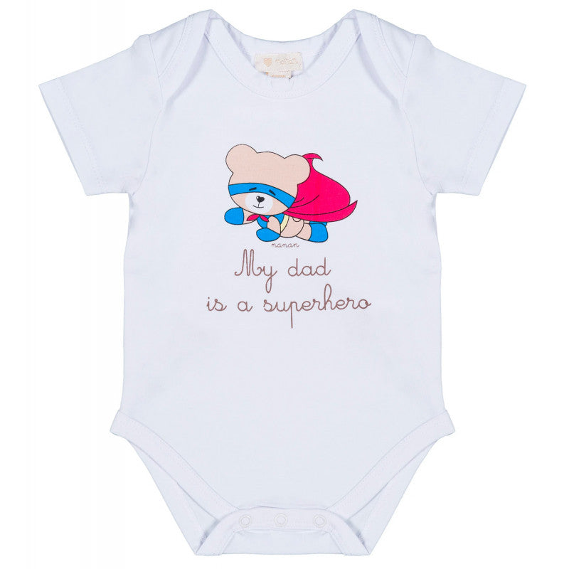 Body Neonato My Dad is a Superhero Nanan - 1 Mes
