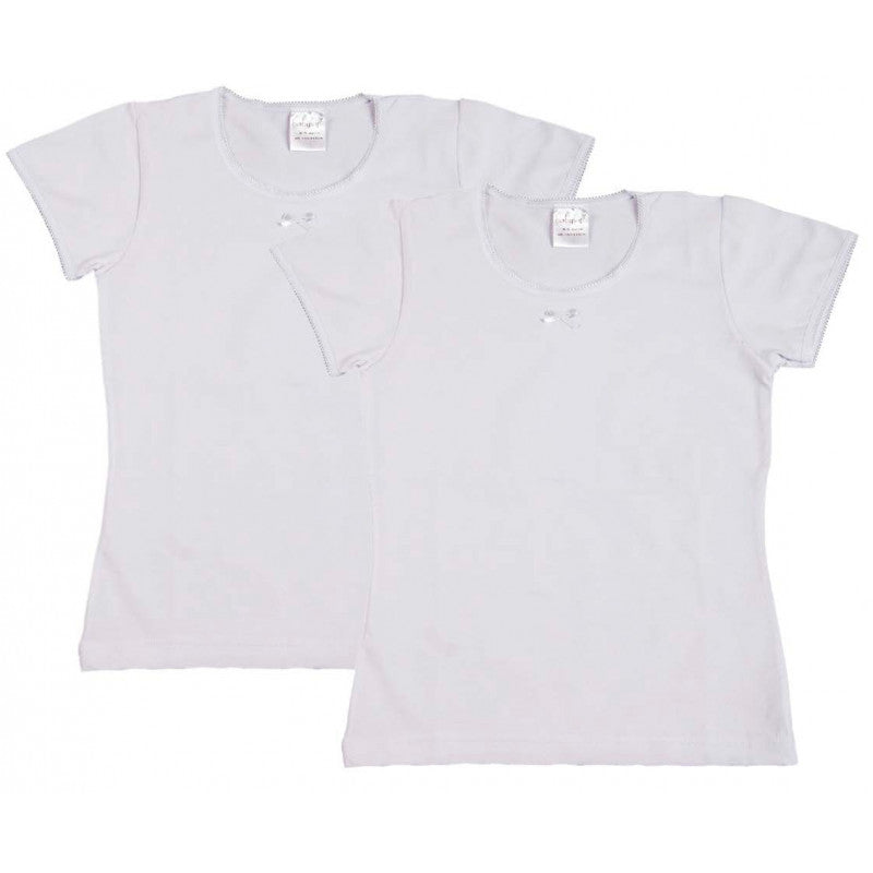 Girls' Short-Sleeve Vest - 6-7 Years