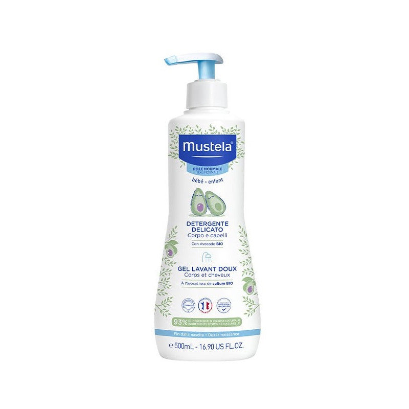 Mustela - Gel de Baño Suave Cuerpo y Cabello