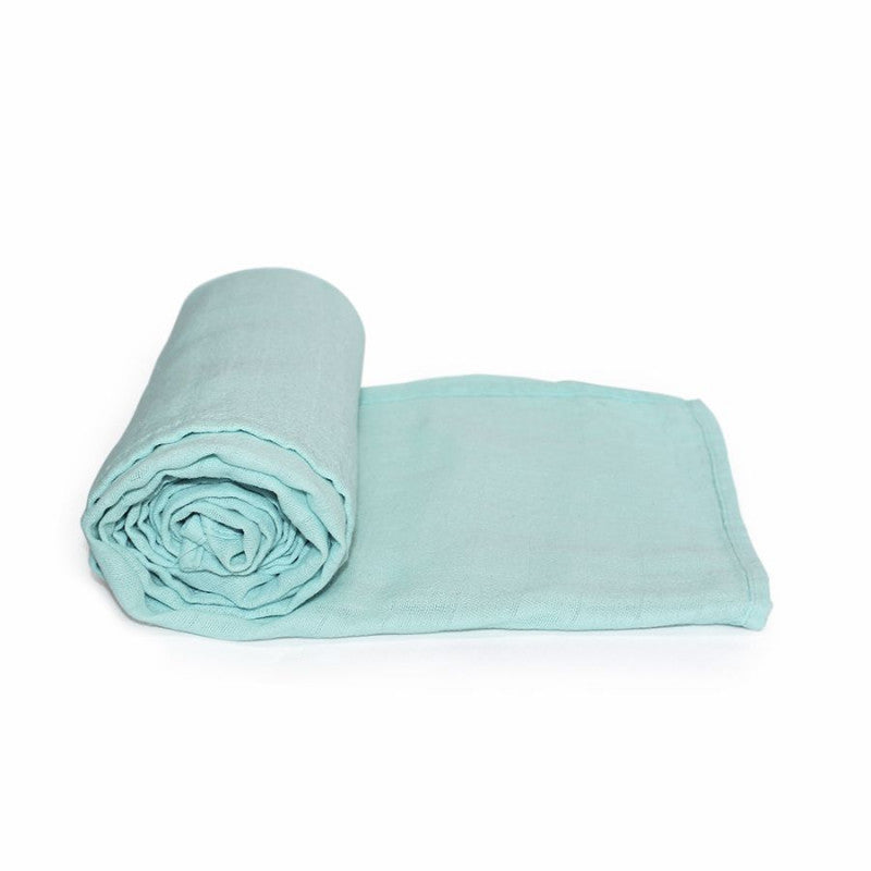 Tommy Lise - Muselina de algodón Dreamy Blue