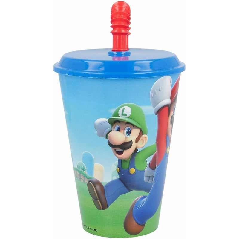 Mario Bros. Straw Cup