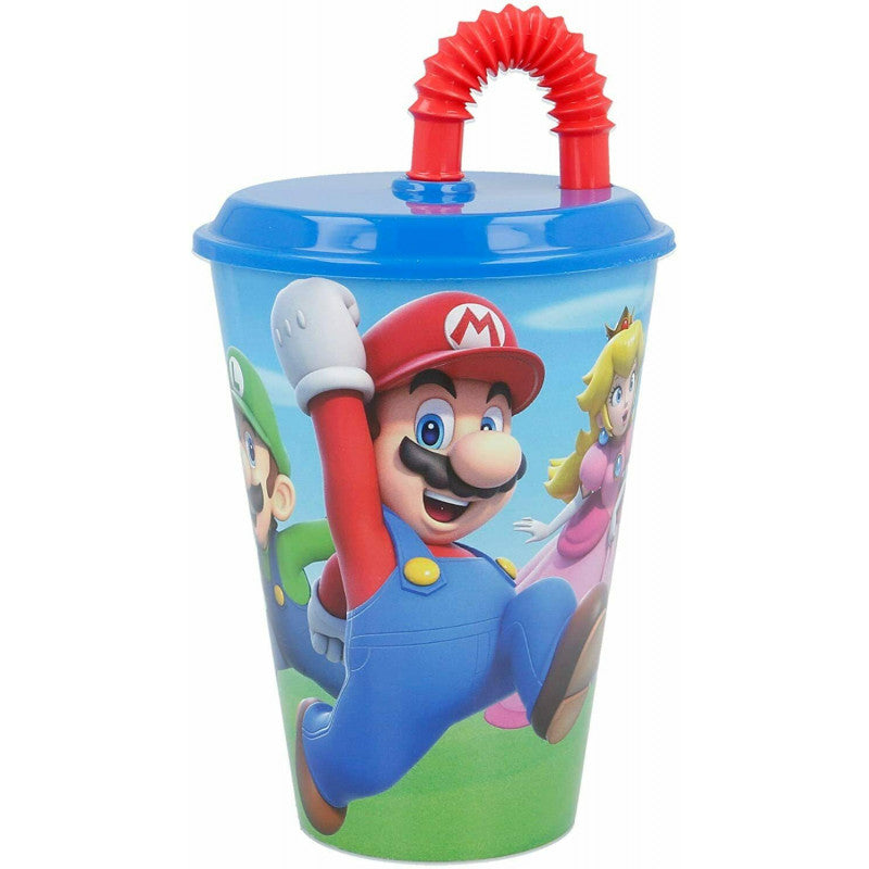 Mario Bros. Straw Cup