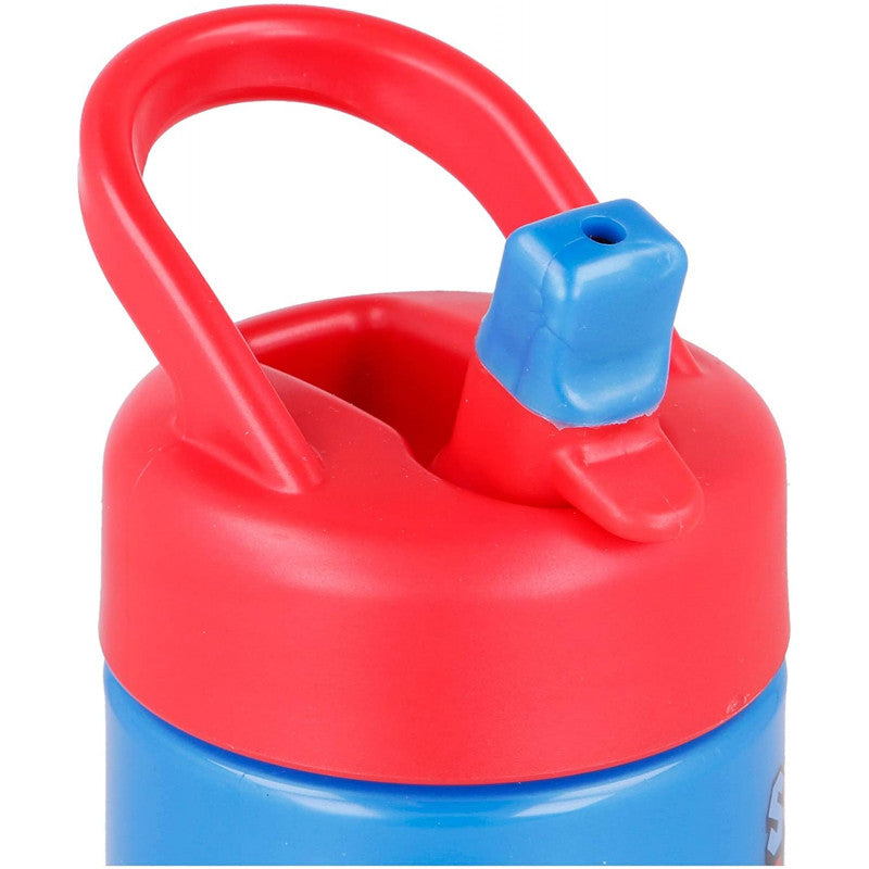 Botella de agua con pajita Mario Bros
