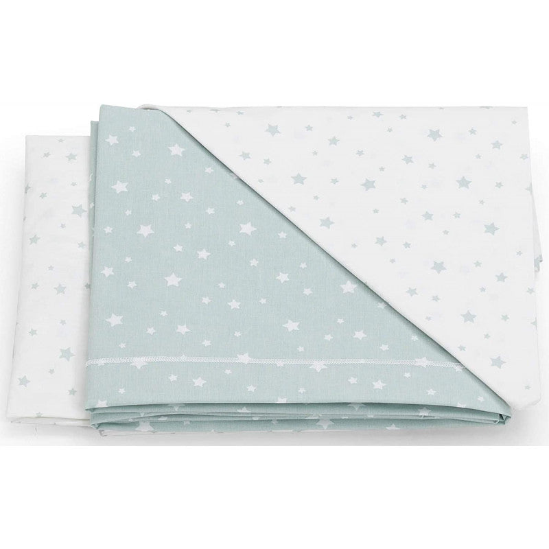 ItalBaby Green Cot Bedding Set