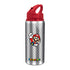 Cantimplora Con Pajita Mario Bross Gris