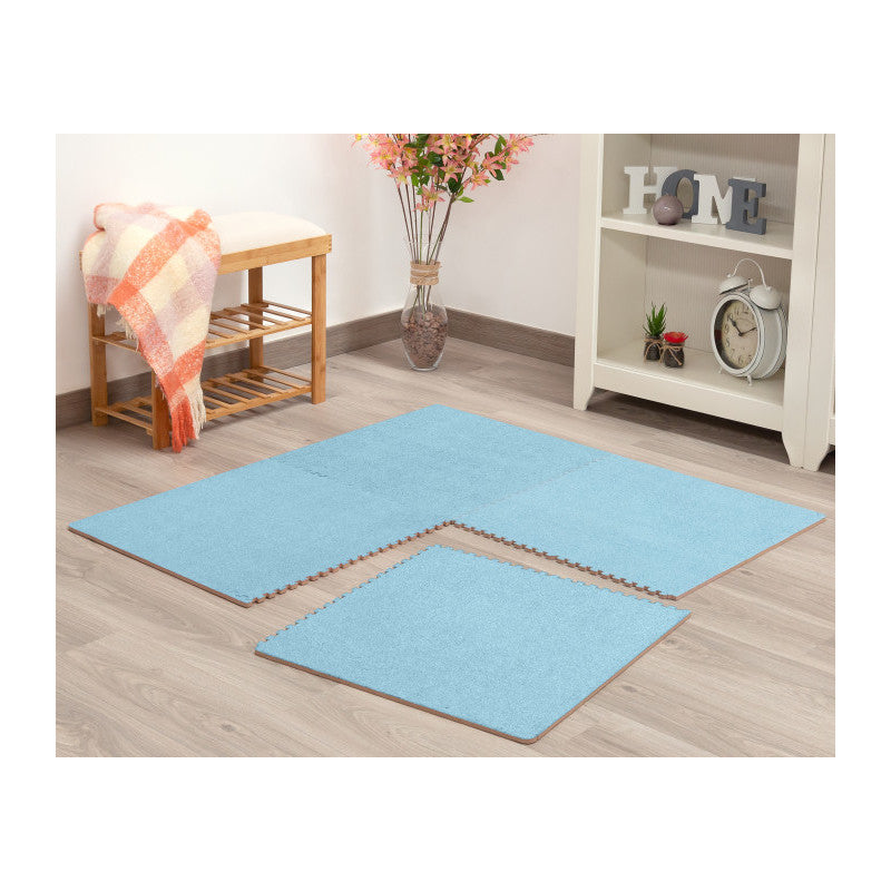 Kiokids - Alfombra de juegos azul