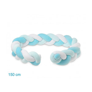 Reductor de trenzas para cuna - Azul claro - 4