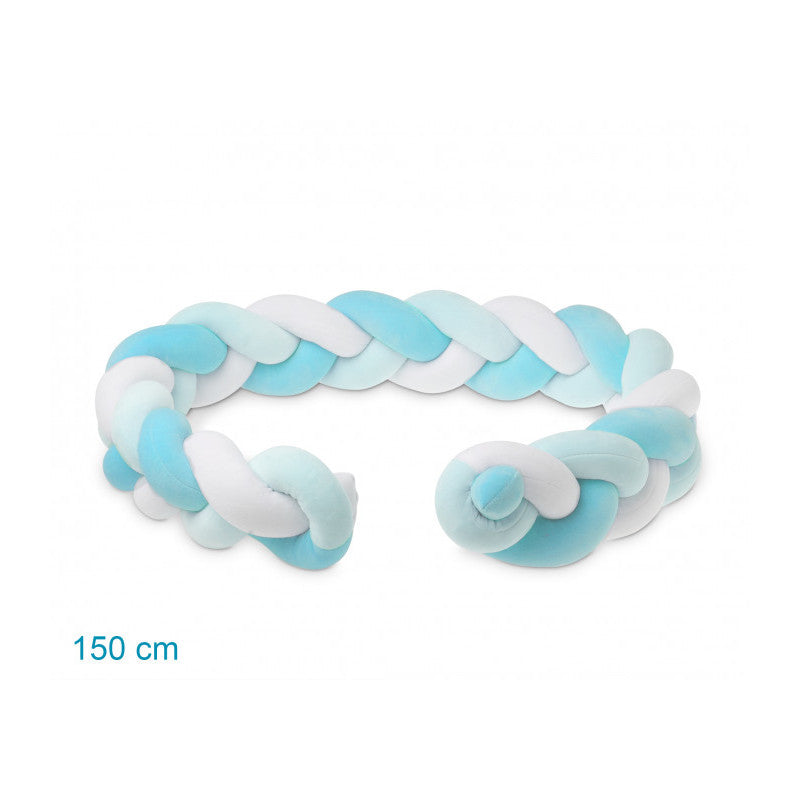 Reductor de trenzas para cuna - Azul claro - 4