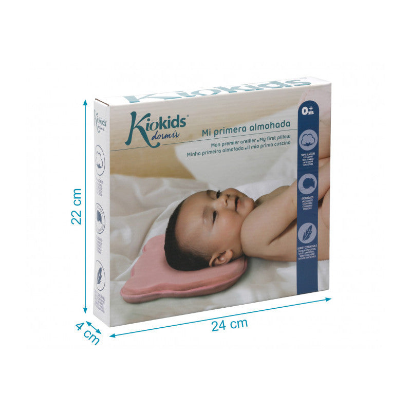 Almohada ergonómica para bebé - Rosa - 5