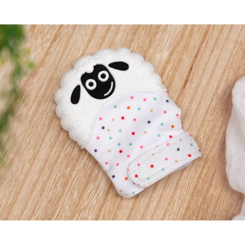 Gum Massager Mitten - Sheep