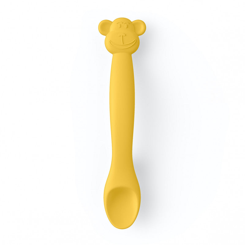 Cuchara de silicona para bebés +4 meses
